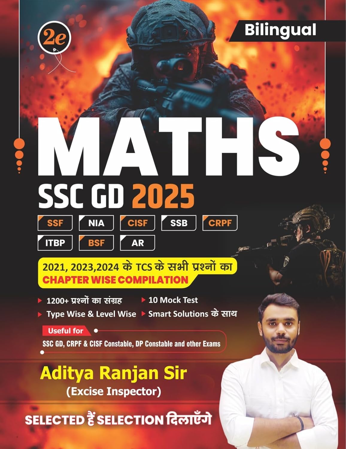SSC GD Maths Aditya Ranjan Sir | Bilingual 2/e 2025 | Useful for SSC GD, CRPF & CISF Constable, Delhi Police Constable and Other Exam