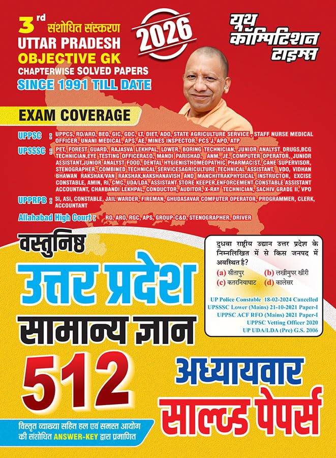 Youth Competition 2025-26 UP General Knowledge